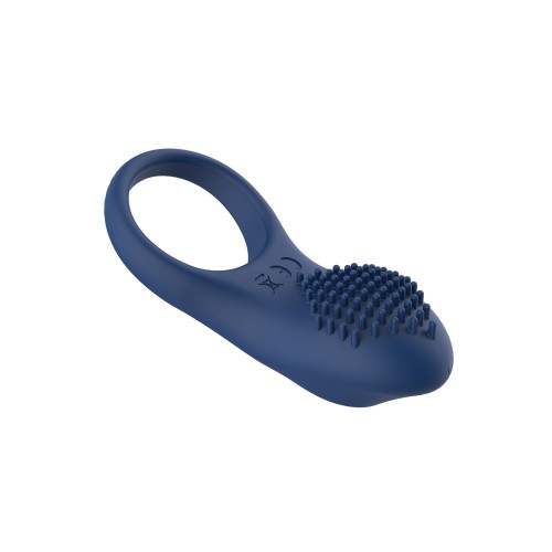 ToyBox Sonic Blue Vibrating Cock Ring - Mutual Pleasure