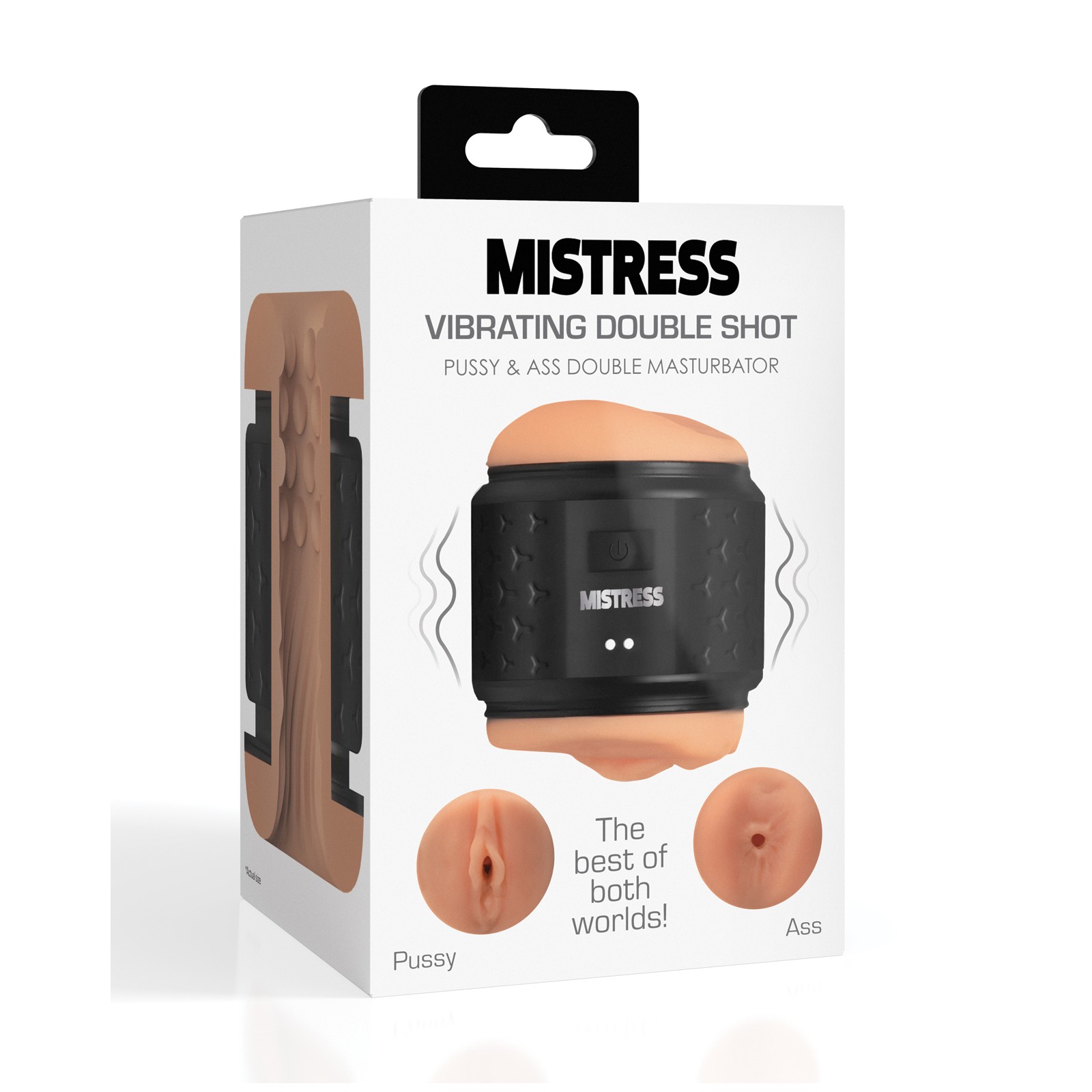 Curve Toys Mistress Vibrating Double Stroker