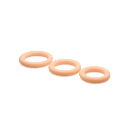 Curve Toys Jock Silicone Cock Ring Set