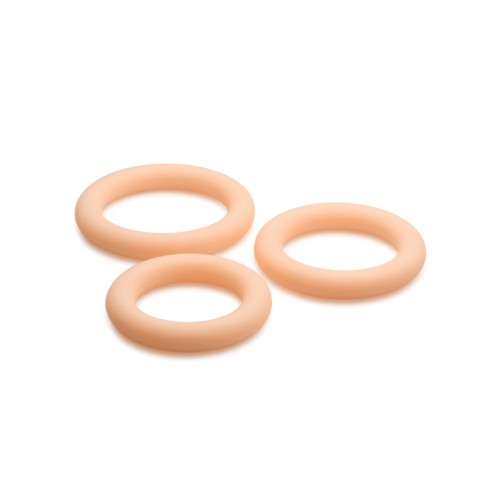 Curve Toys Jock Silicone Cock Ring Set