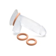 Curve Toys Jock Silicone Cock Ring Set for Customized Pleasure