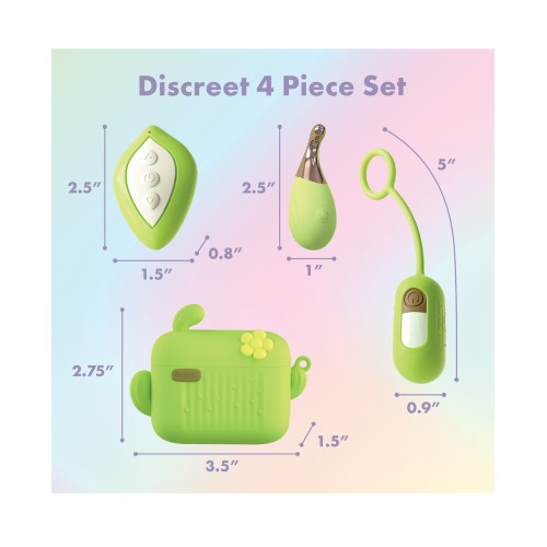 Blooming Bliss Remote Controlled Vibrating Kit - Fun and Versatile