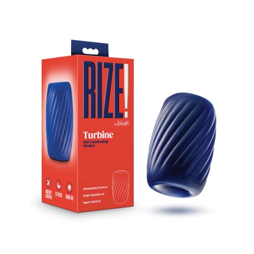 Blush Rize Stroker Autolubricante - Turbine