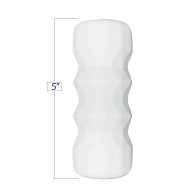 GeoStroker Four 5" Ultra-Soft Stroker White