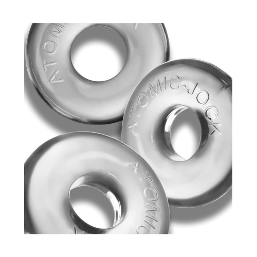 Oxballs Ringer Max 3 Pack Cockrings Clear