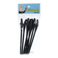 The Dickheads Groom Straws