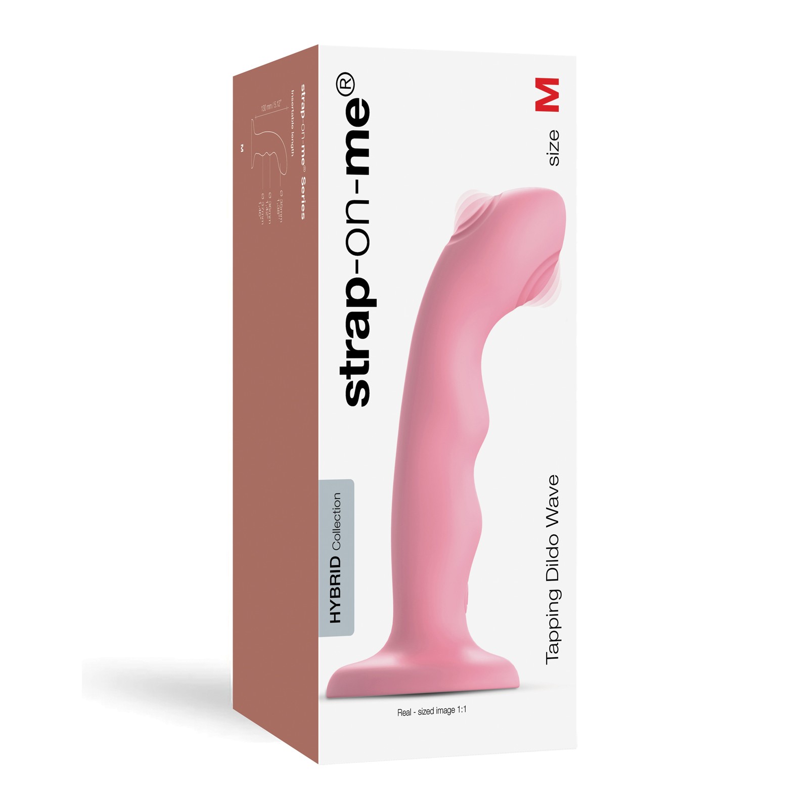 Strap on Me Tapping Dildo Rose Coral