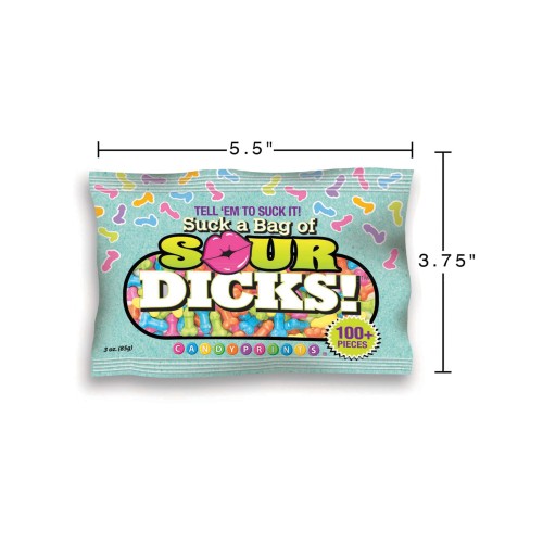 Suck a Bag of Sour Dicks Candy