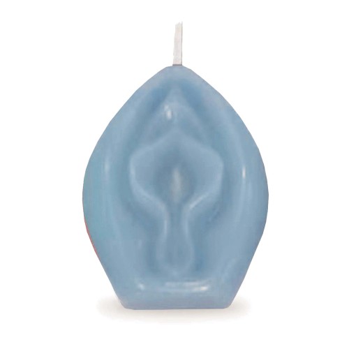 Vela Vagina Eden Azul Vainilla