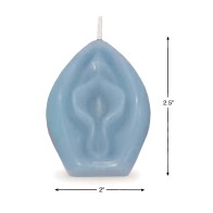 Eden's Vagina Candle Blue Vanilla