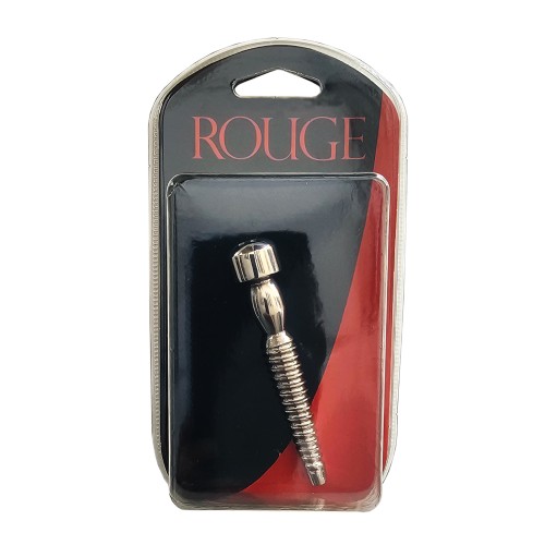 Plug para el Pene de Acero Inoxidable de Ducha Rouge Plata