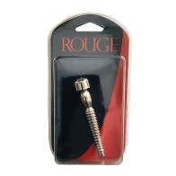 Rouge Stainless Steel Shower Penis Plug Silver