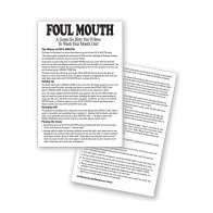 Juego de Cartas Foul Mouth