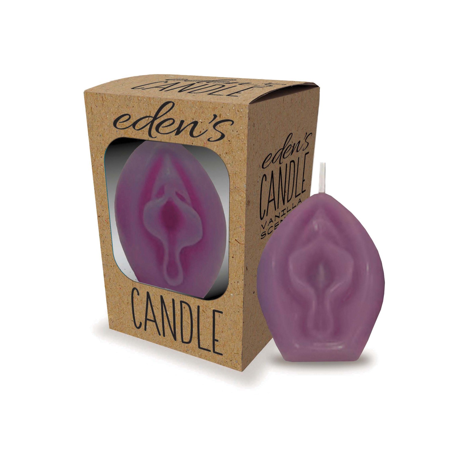 Eden's Vagina Candle - Purple Vanilla