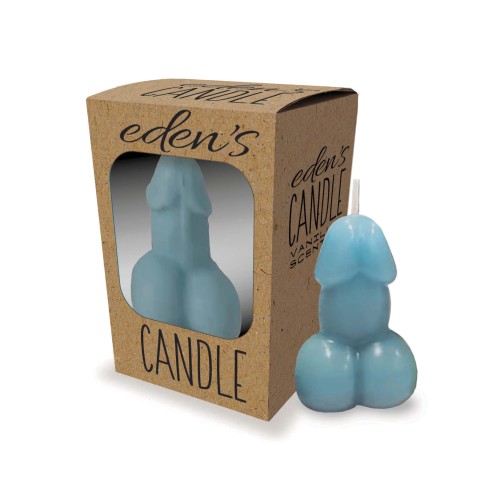 Eden's Penis Candle Blue Vanilla