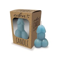 Eden's Penis Candle Blue Vanilla