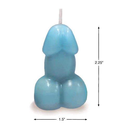 Eden's Penis Candle Blue Vanilla