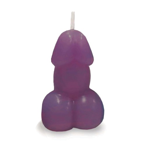 Eden's Penis Candle - Vanilla Purple