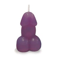 Eden's Penis Candle - Vanilla Purple