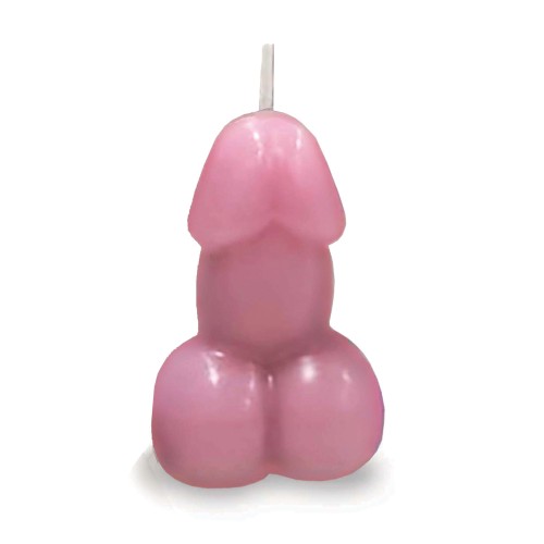 Eden's Penis Candle - Rose - Vanilla