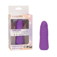 Silicone Studs Mini Vibrating Studs - Purple