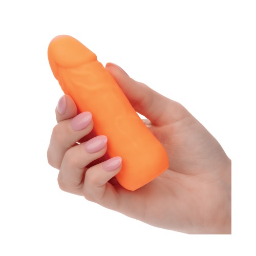 Silicone Studs Mini Vibrating Studs - Orange