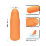 Silicone Studs Mini Vibrating Studs - Orange