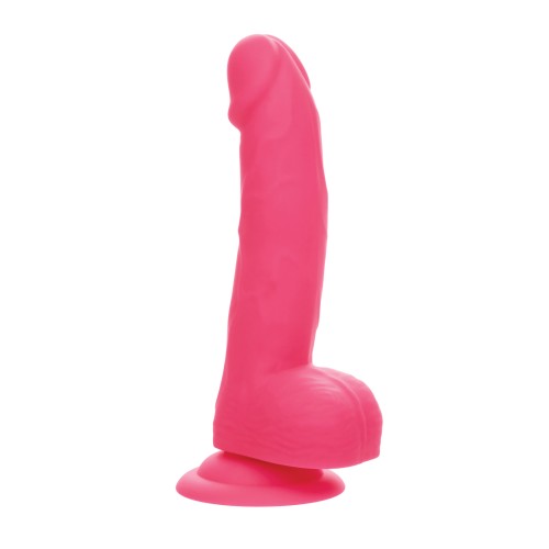 Dildo de Silicona Neon 6" Rosa