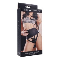 Corset Strap-On de Cintura Alta Sportsheets