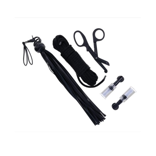 Tied & Twisted Bondage Set Black