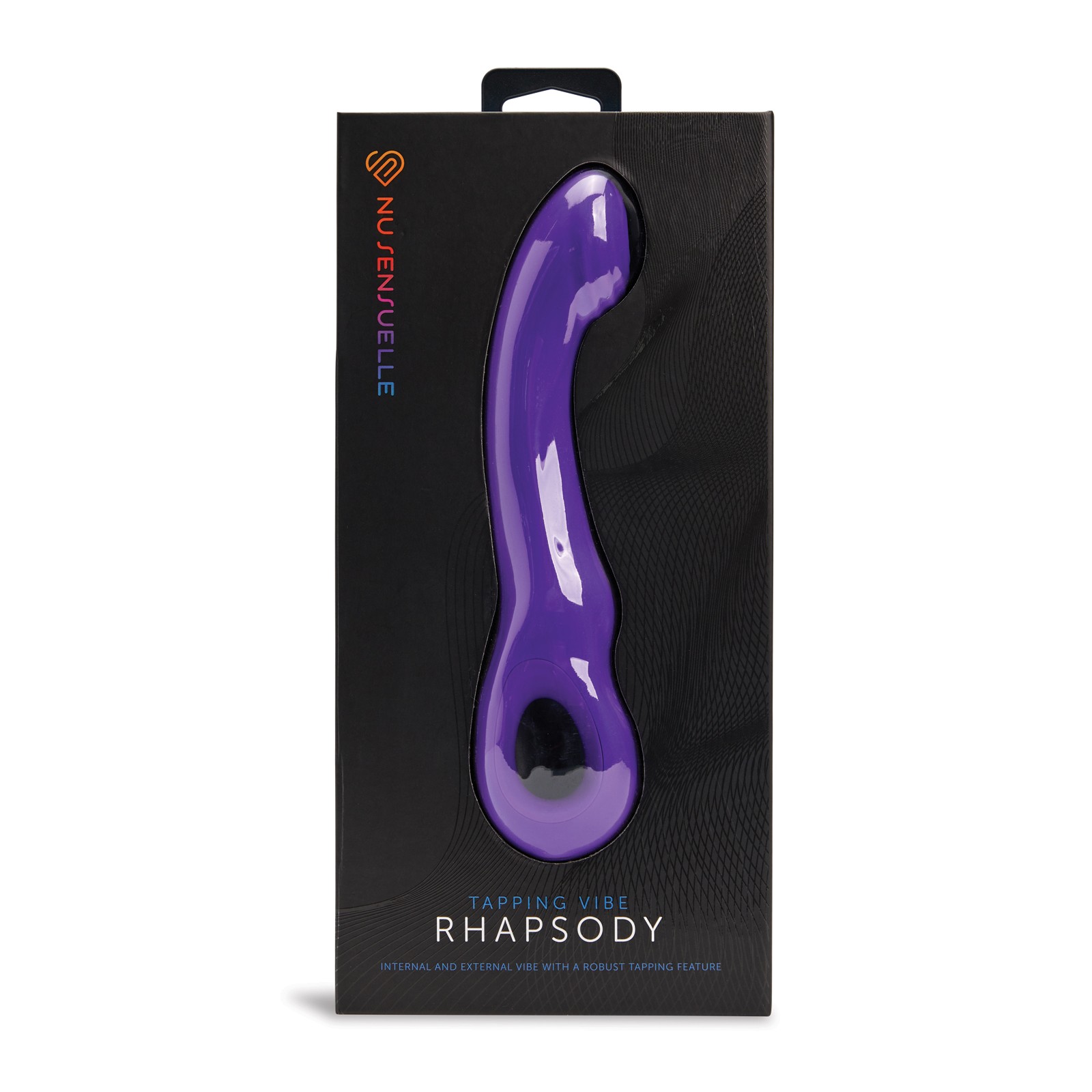 Vibrador Nu Sensuelle Rhapsody Golpeteo Púrpura Profundo