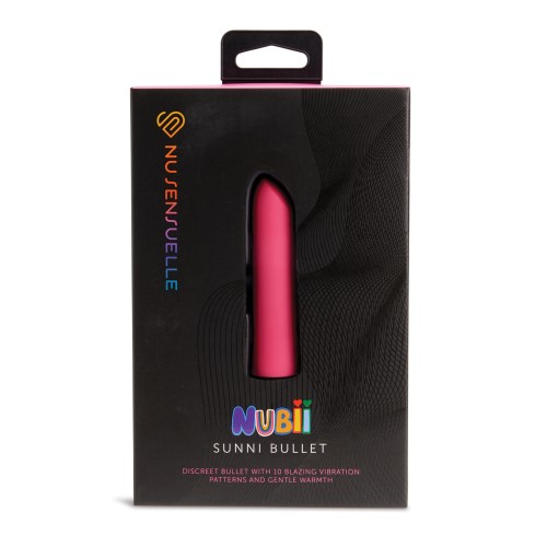 Nu Sensuelle Sunni Nubii Warming Bullet Pink