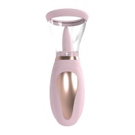 Shots Enhance Rechargeable Vulva Breast Pump Pink for Sensational Firming