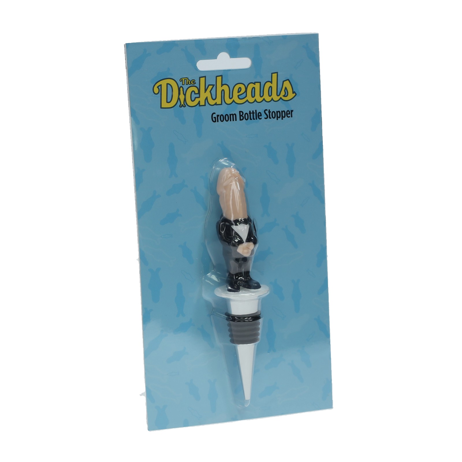 Shots The Dickheads Groom Bottle Stopper for Fun Parties