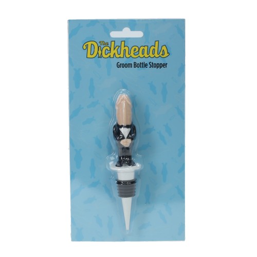 Shots The Dickheads Groom Bottle Stopper for Fun Parties