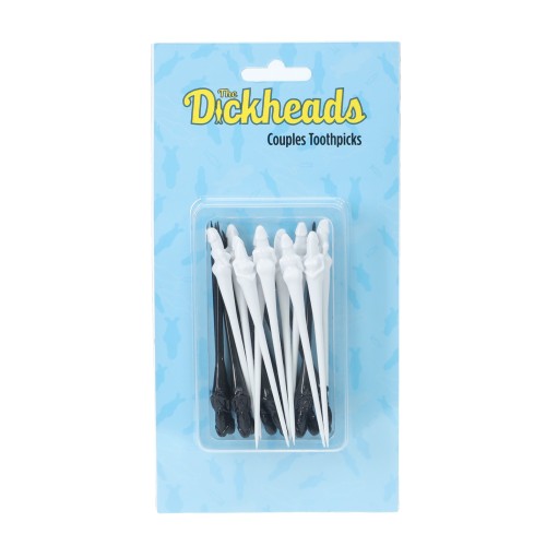 Funny Dickheads Couples Toothpicks Multi Colors