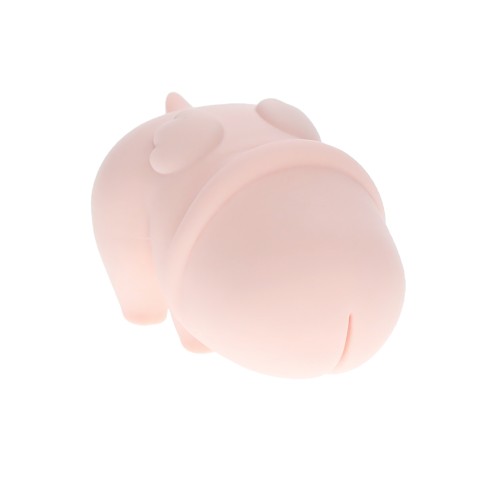 Shots The Dickheads 10 Speed Piggy Silicone Vibrator - Pink