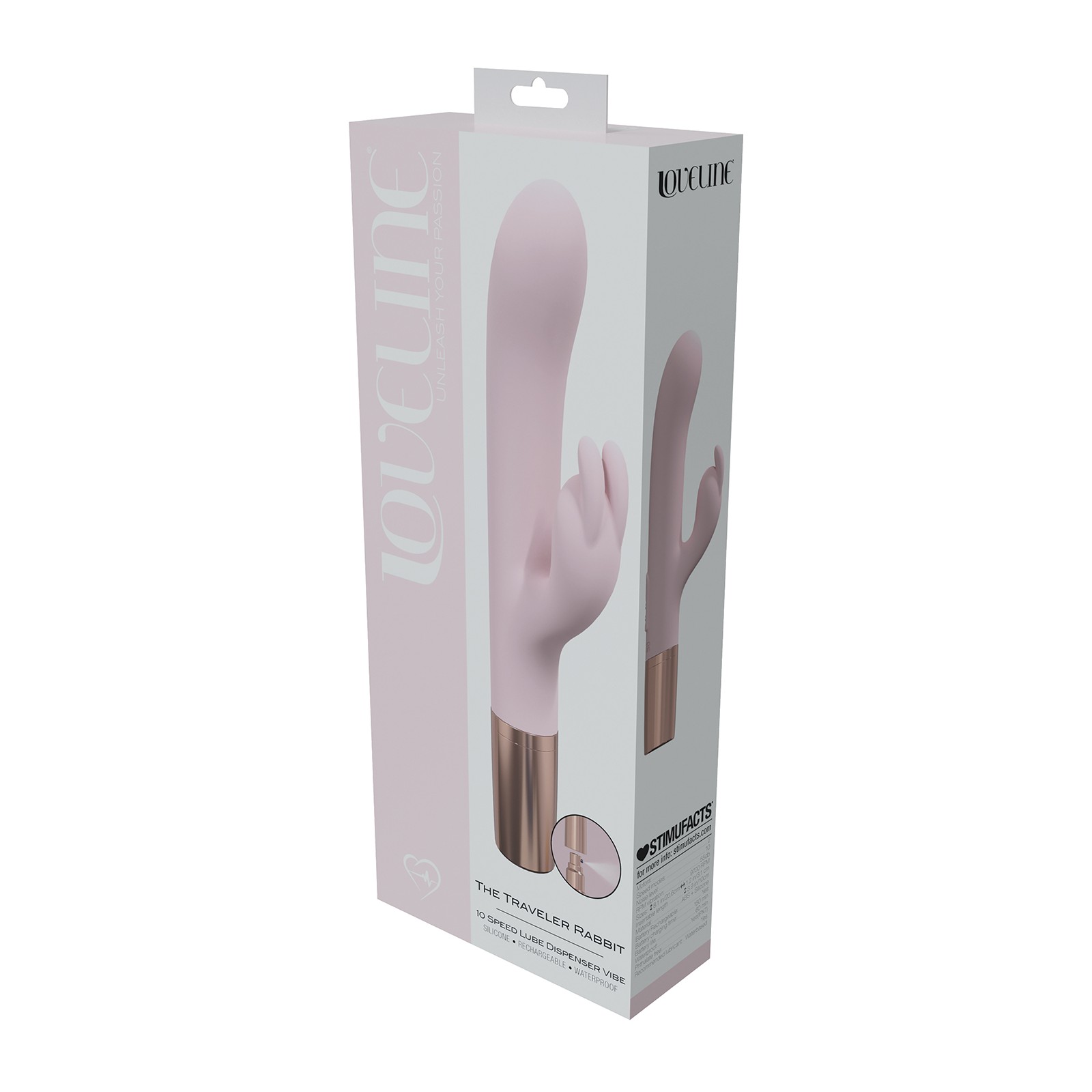 Vibrador Rabbit Loveline Traveler para el Placer Máximo