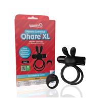 Screaming O Ohare Remote Controlled Vibrating Ring XL Black