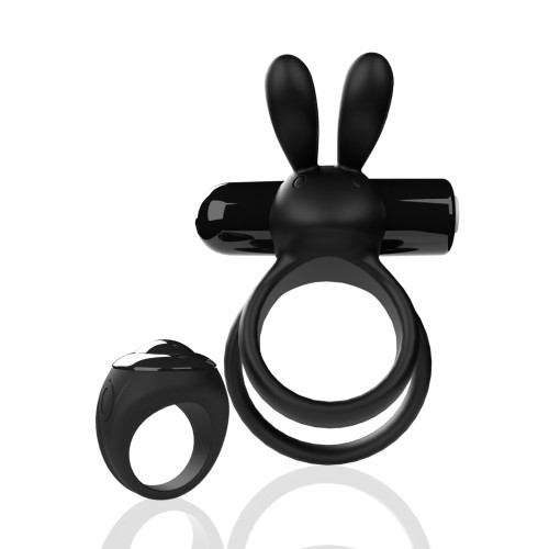 Anillo Vibrador Control Remoto Screaming O Ohare XL Negro