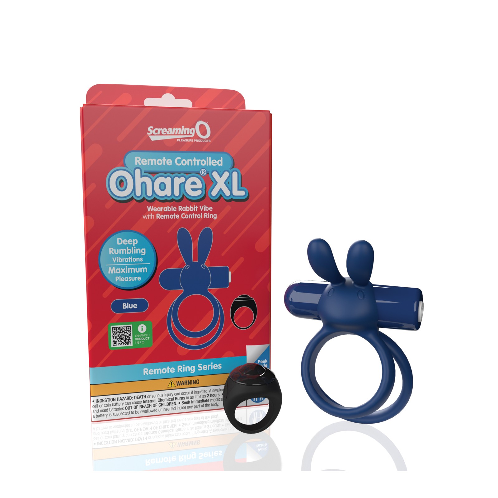 Screaming O Ohare XL Remote Vibrating Ring