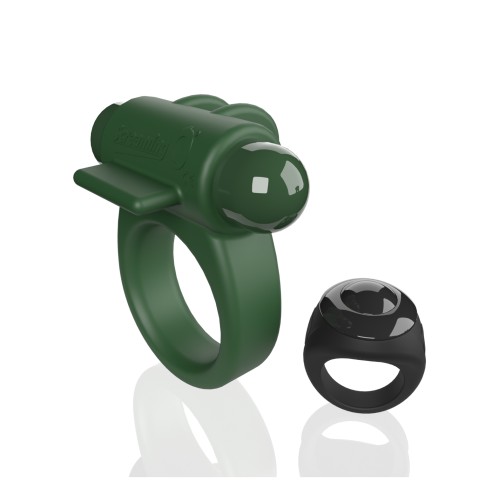 Screaming O Switch Remote Controlled Vibrating Ring - Green