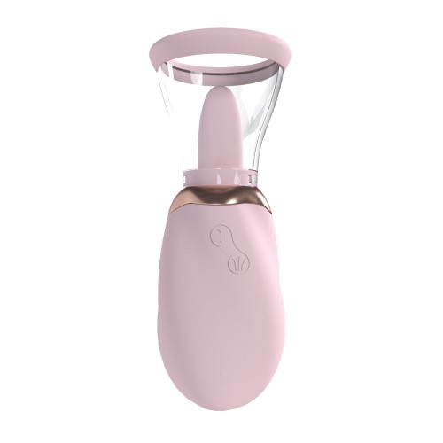 Shots Pumped Boost Rechargeable Vulva Breast Pump Pink