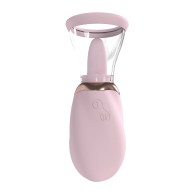 Shots Pumped Boost Rechargeable Vulva Breast Pump Pink