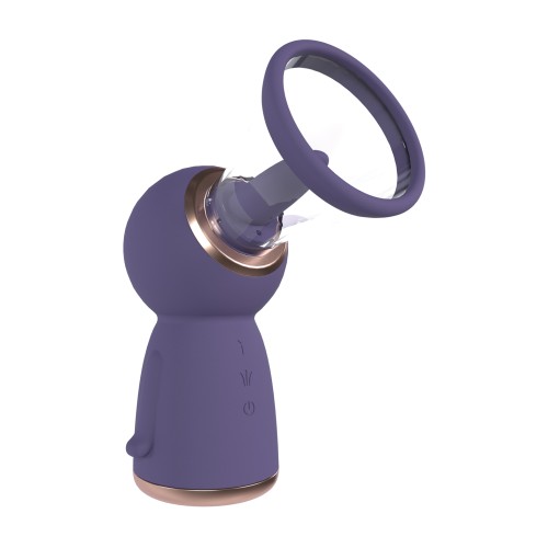 Rechargeable Vulva and Breast Pump Purple