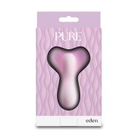 Vibrador Pebble Pure Eden Púrpura