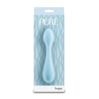 Pure Hope Vibrating Wand Blue