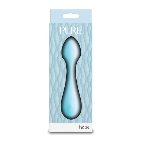 Pure Hope Vibrating Wand Blue