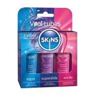 Lubricantes Vital Skins - Paquete de 3 Tubos de 12 ml