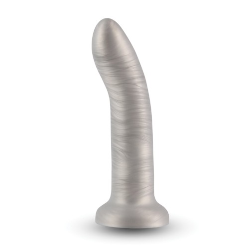 Dildo Curvado Royals de 7" - Champagne Metálico